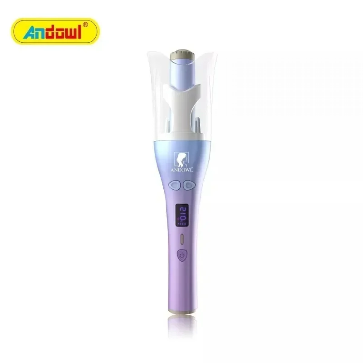 ANDOWL Ηλεκτρική βούρτσα για μπούκλες Q-M203 25W 80°-210° - Image 2
