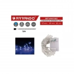 10 Χριστουγεννιάτικα Λαμπάκια LED Μπλε 1μ Arrango AN57463