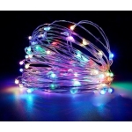 10 Χριστουγεννιάτικα Λαμπάκια LED Πολύχρωμα Arrango AN57487