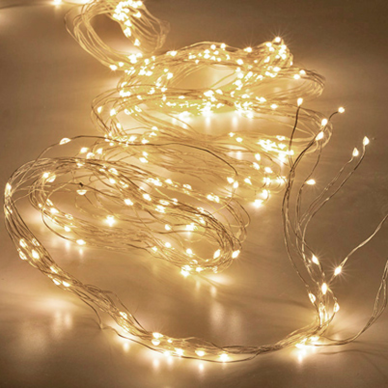 10 Χριστουγεννιάτικα Λαμπάκια LED Θερμό Λευκό Arrango AN57486