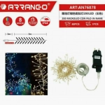 200 Χριστουγεννιάτικα Λαμπάκια LED RGB 3m AN76878 Arrango