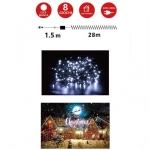 400 Χριστουγεννιάτικα Λαμπάκια LED Ψυχρό Λευκό 29.5m Arrango AN57244