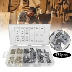Σετ Βίδες και Κλιπ Τύπου U 170 Τεμαχίων W13120-5 OEM