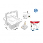 Motarro Κάδος Για Βούρτσες 13*13cm MP062