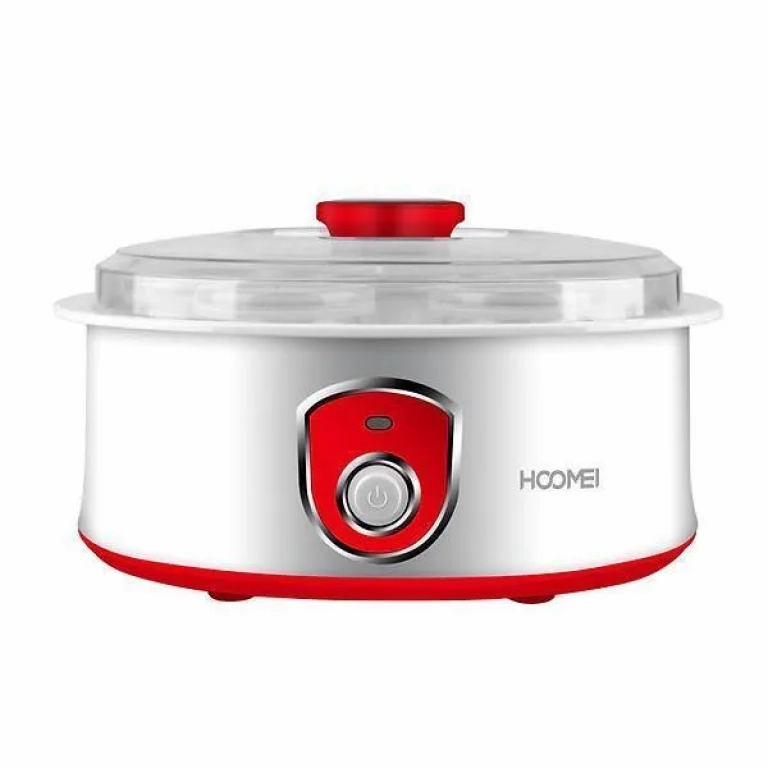 Γιαουρτομηχανή με Κάδο 1.5lt 20W Hoomei HM-6540 Λευκό/Κόκκινο