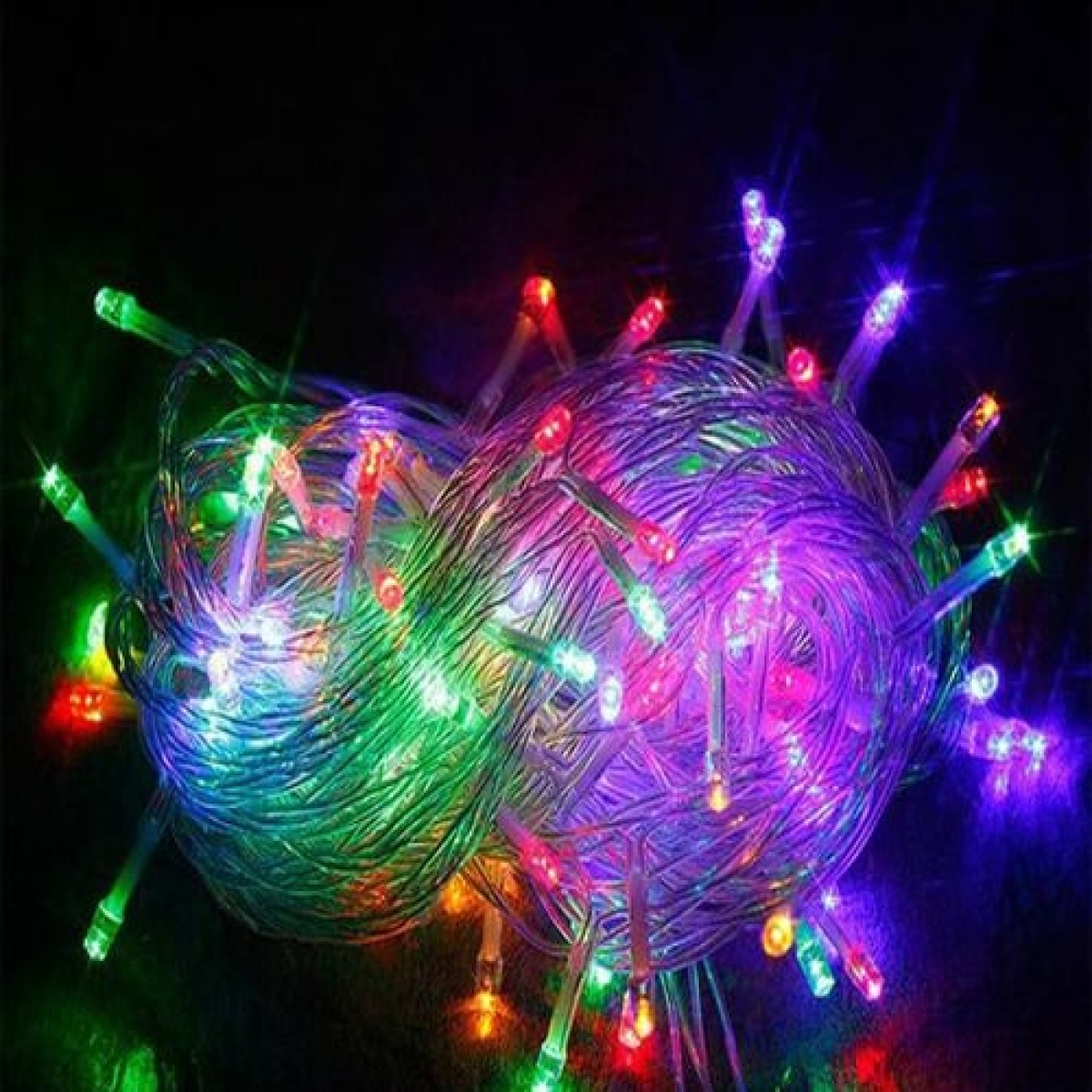 Χριστουγεννιάτικα Λαμπάκια 270 Led 3x2m με 8 προγράμματα πολύχρωμο 17358-06