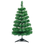 Χριστουγεννιάτικο Δέντρο Πράσινο με Πλαστικά Πόδια 120εκ
