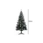 Δέντρο Πράσινο με Χιονισμένα Κλαδιά και Πλαστική βάση 120cm