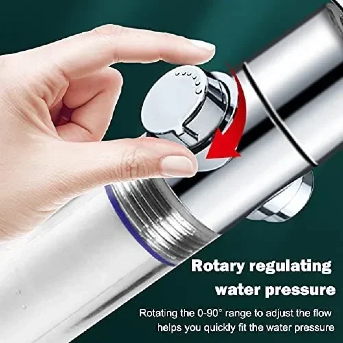 Τηλέφωνο Ντούς Υψηλής Πίεσης με Φίλτρο - Turbocharged Shower Head