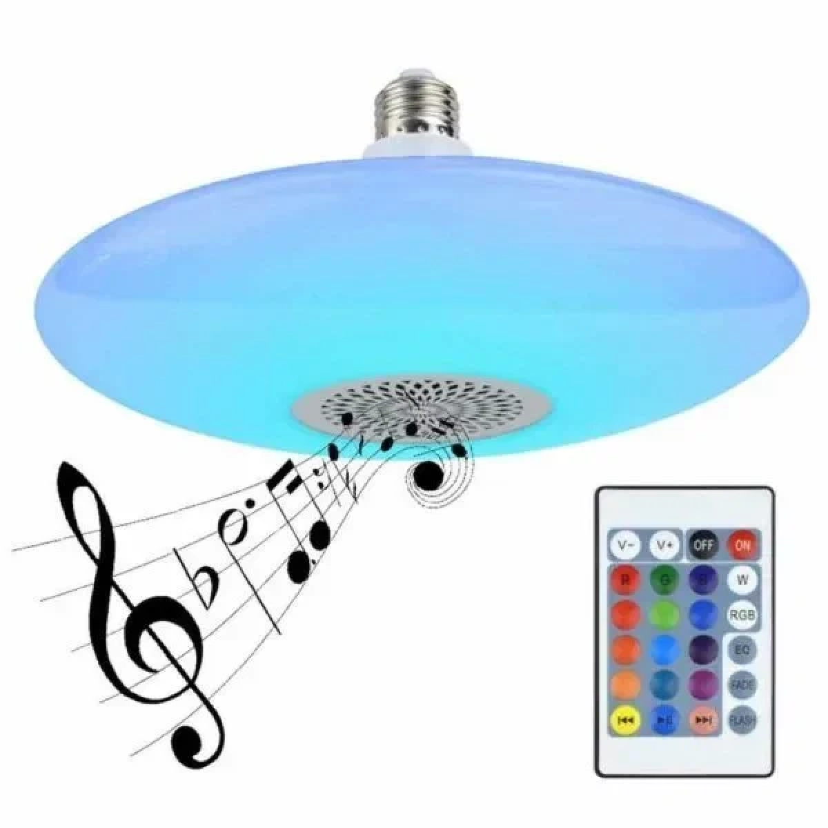 Smart Λάμπα LED για Ντουί E27 RGB 250lm ARA-LEDUFO-24W-OEM