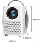 Προβολέας Andowl Q-HD998 Full Hd λευκός