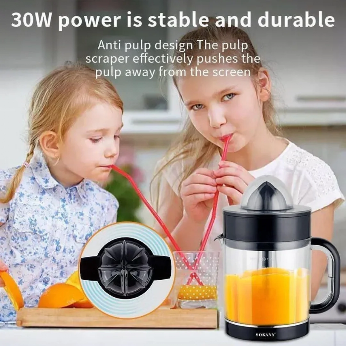 Ηλεκτρικός Στίφτης 30W με Χωρητικότητα 1.2L Sokany SK-CZ-626 Μαύρος