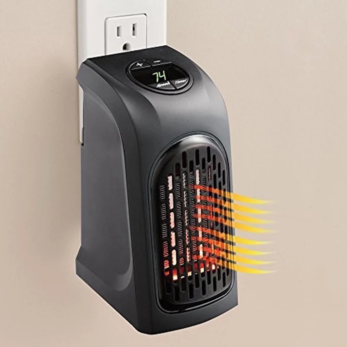 Μίνι Θερμάστρα-Σόμπα Πρίζας 400watt Φορητή Handy Heater - Image 2