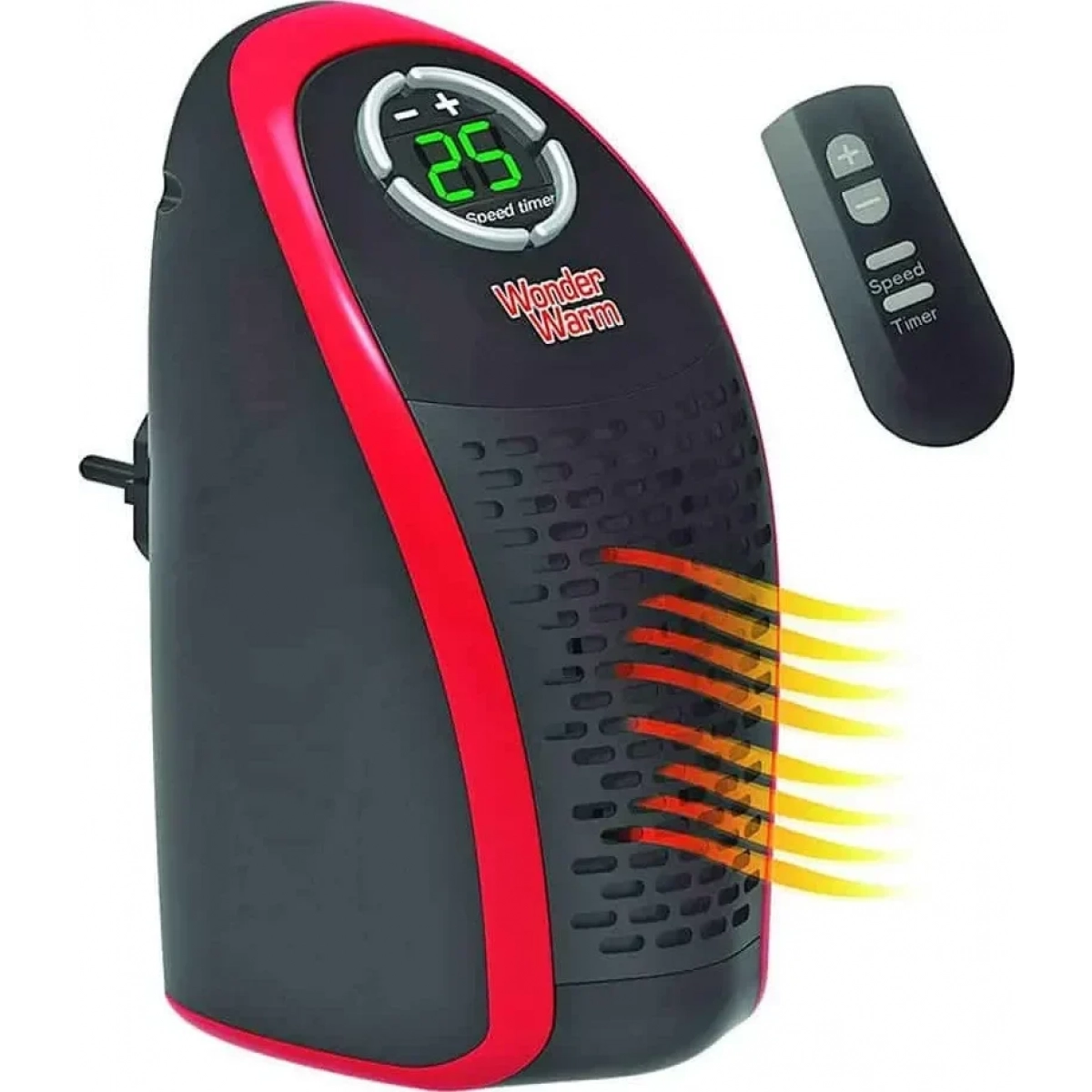 Κεραμικό Αερόθερμο Τοίχου 900W BD-165 - Image 4