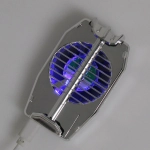 Ψύκτρα USB με Μπλε LED για Smartphone έως 6.1" Andowl Q-CL13 - Ασημί - Image 4