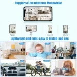 Ασύρματη IP Κάμερα Ασφαλείας 360° Full HD – Mini Wi-Fi Q-S710 - Image 5