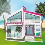 Lisciani Barbie Dream House Holiday Malibu Ονειρεμένη Βίλα Διακοπών με Κούκλα