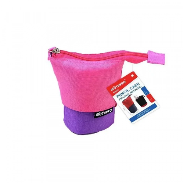 Κασετίνα Ροζ MX003 MOTARRO 18x6x10cm