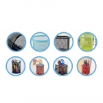 Μολυβοθήκη Γραφείου Μωβ Τετράγωνη Μεταλλική 8x10 εκ. MOTARRO MI002-2C - Image 3