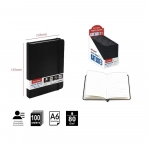 Σημειωματάριο Motarro 14.3x10.3cm Μαύρο Α6 100 Φύλλων MU065-2 - Image 2