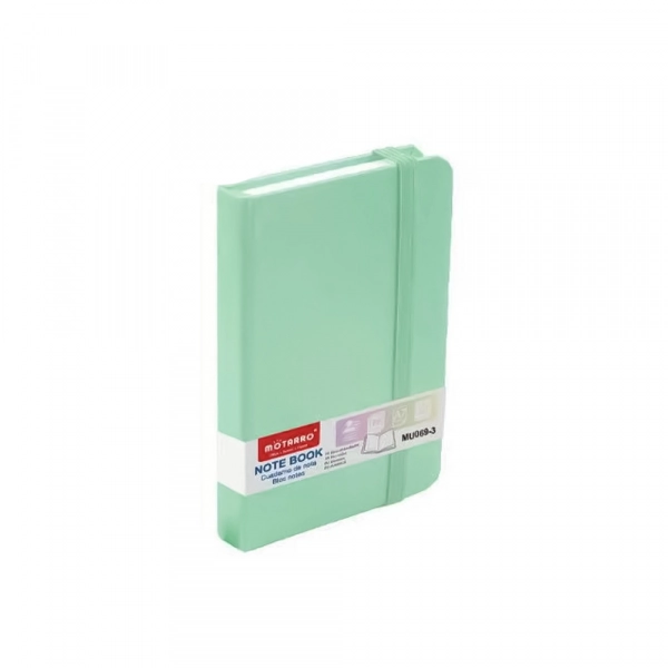Σημειωματάριο Motarro 10.5x7.3cm Πράσινο A7 100 Φύλλων MU069-3