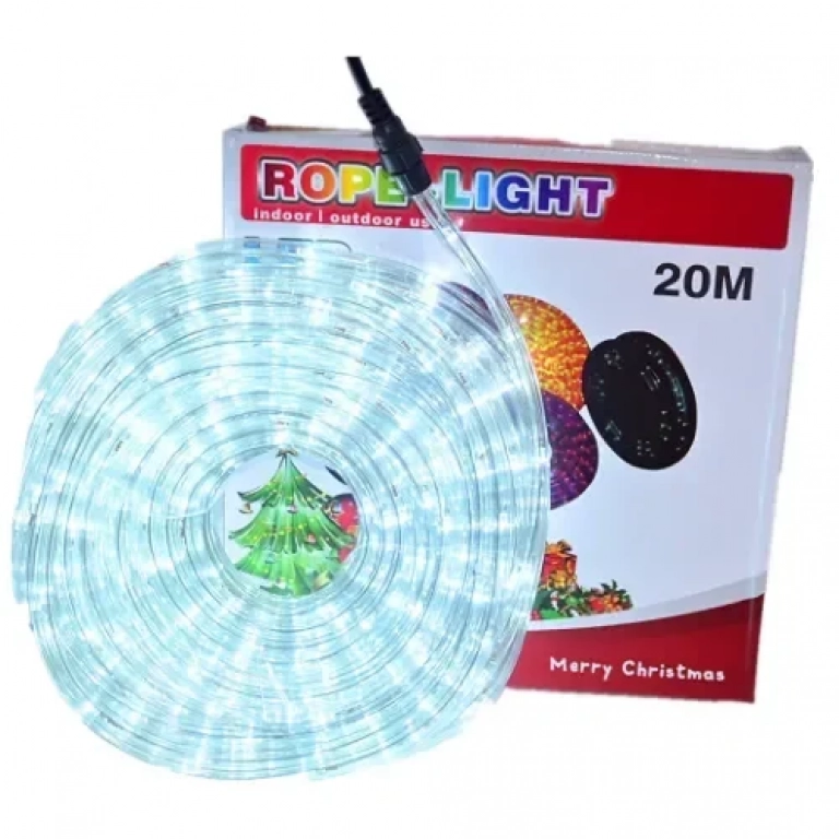 LED Φωτοσωλήνας 220V Ψυχρό Λευκό με Προγράμματα 20m SD-5