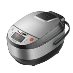 Βραστήρας Ρυζιού 860W με Χωρητικότητα 1.8lt Hoomei HM-5358 Ασημί