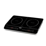 Επιτραπέζια Επαγωγική Εστία Διπλή 1500+2000W Hoomei HM-5386 Μαύρη