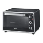 Ηλεκτρικό Φουρνάκι 23lt Χωρίς Εστίες 1600W Hoomei HM-5223 Μαύρο