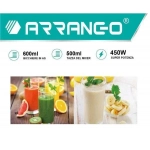Ραβδομπλέντερ με Ανοξείδωτη Ράβδο 450W Arrango AF76252 Λευκό - Image 3