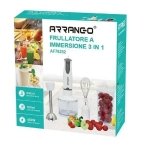 Ραβδομπλέντερ με Ανοξείδωτη Ράβδο 450W Arrango AF76252 Λευκό - Image 4