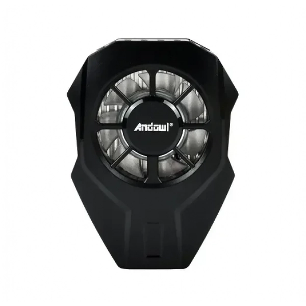 Ψύκτρα USB με RGB LED για Smartphone έως 6.7" Andowl Q-CL10 - Μαύρο