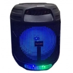 Φορητό ηχείο bluetooth FEIYIPU ES-C-010 με πολύχρωμη μουσική ντίσκο