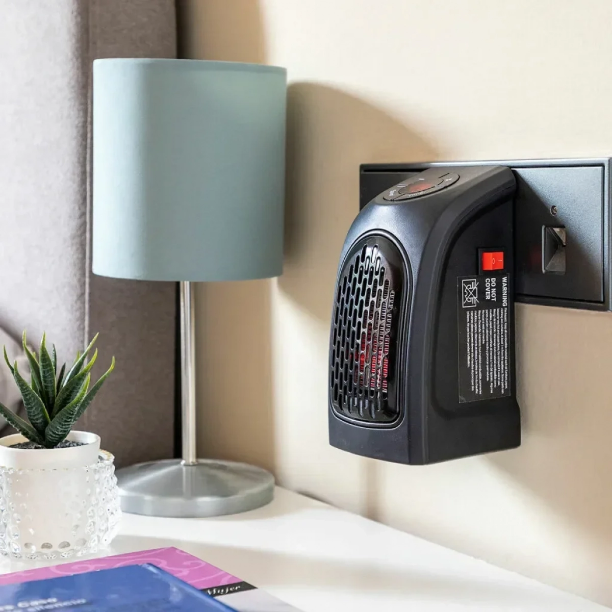 Mini 03011HAH00BK-10 Κεραμικό Αερόθερμο Τοίχου 350W