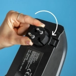 Mini 03011HAH00BK-10 Κεραμικό Αερόθερμο Τοίχου 350W