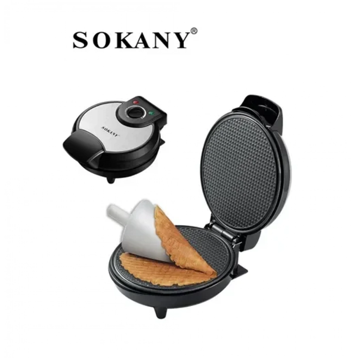 Συσκευή για Χωνάκι Παγωτού 1200W Sokany SK-135 - Image 4