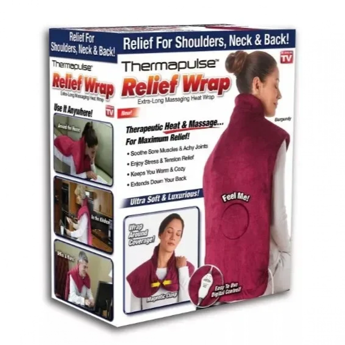 Θερμαινόμενη Συσκευή μασαζ – Relief Warp – MA-835