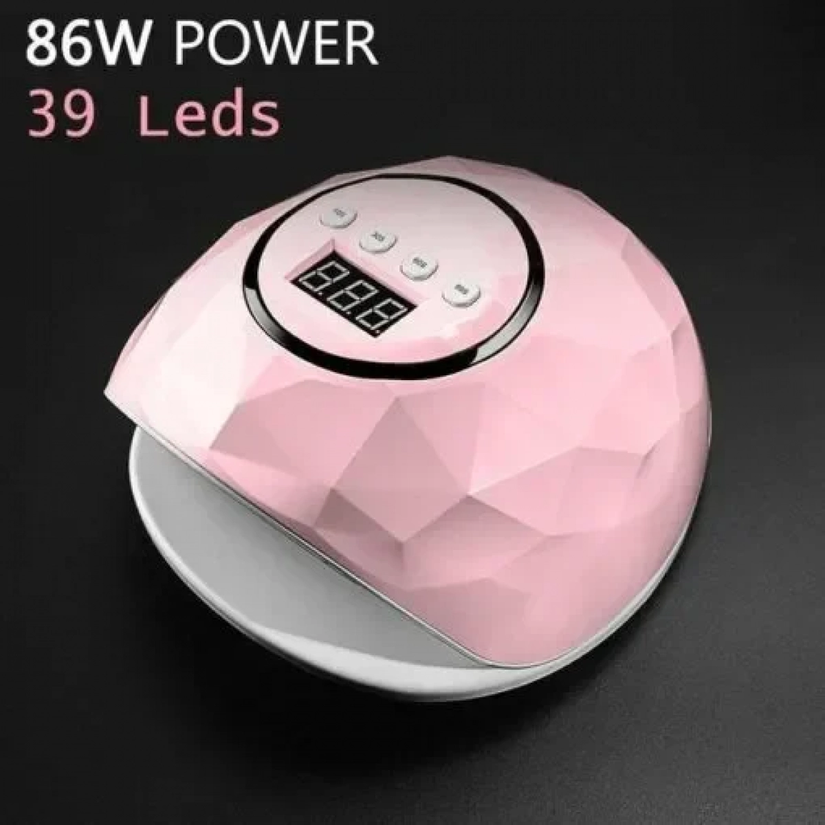 ΦΟΥΡΝΑΚΙ ΝΥΧΙΩΝ 86 WATT ΜΕ 39 LED F6 SMART 2.0 NAIL LAMP OEM ΡΟΖ