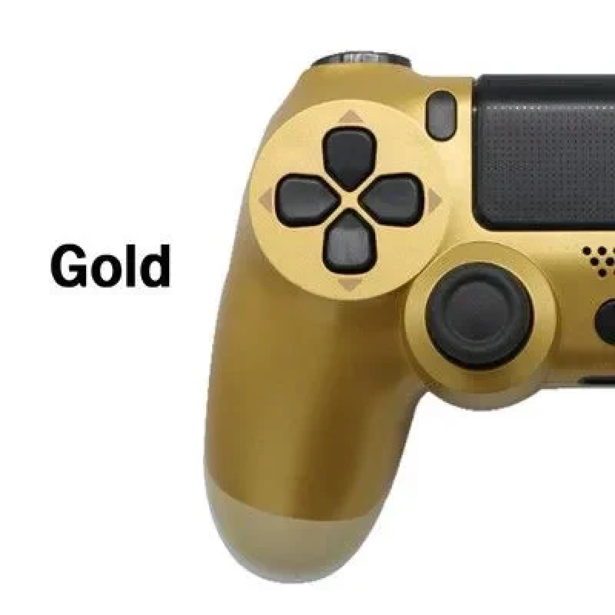 Double Motor Vibration 4 Ασύρματο Gamepad για PS4 Χρυσό