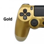 Double Motor Vibration 4 Ασύρματο Gamepad για PS4 Χρυσό