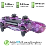 Doubleshock Wireless Controller Purple Star FOR PS4 oem