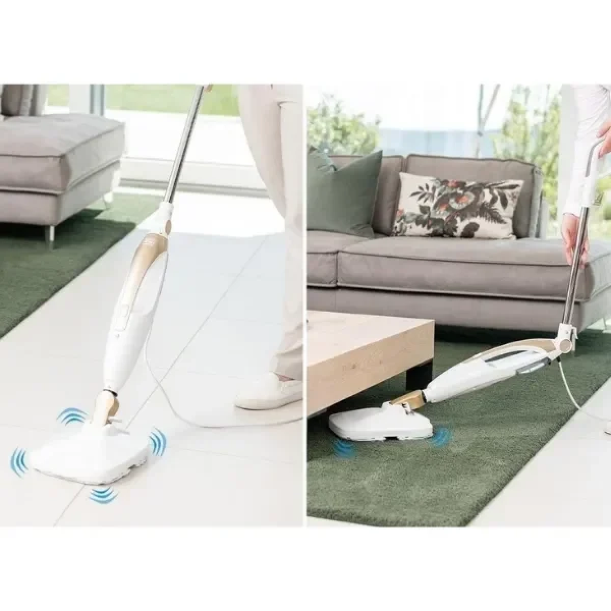 Πολυλειτουργικός ατμοκαθαριστής 1300W 10-σε-1 Power Steam Cleaner FZ-011 Λευκό - Image 4