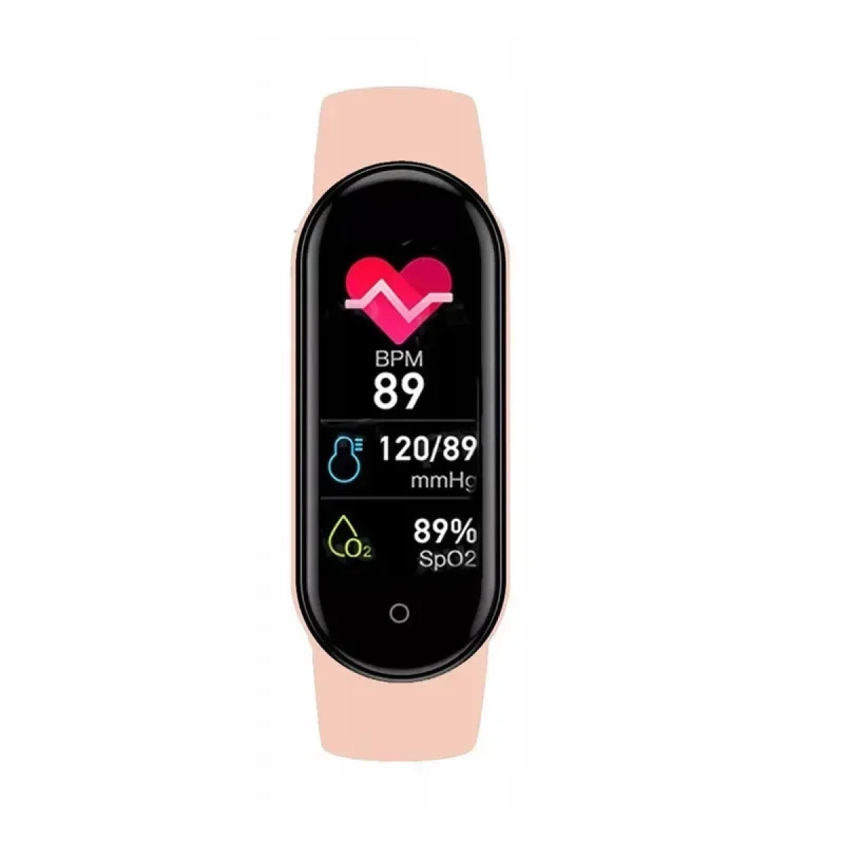 SPM M7 Activity Tracker με Παλμογράφο Ροζ