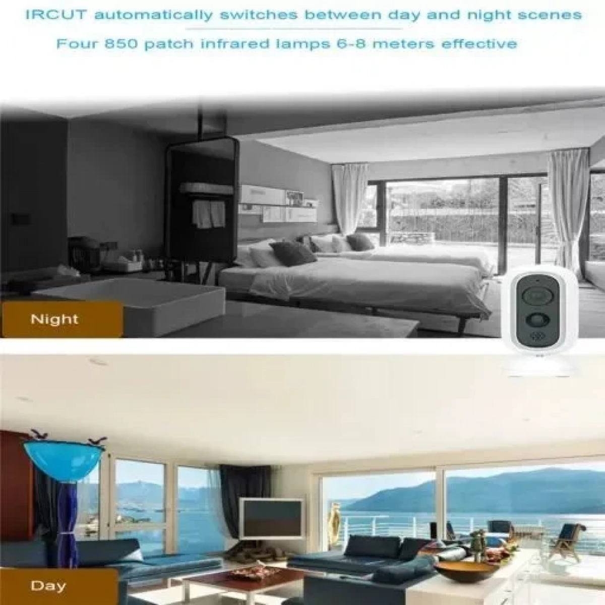 IP Κάμερα Παρακολούθησης Wi-Fi 1080p Αδιάβροχη Μπαταρίας με Αμφίδρομη Επικοινωνία 801RTC