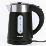 Βραστήρας Sokany SK-0808 Μαύρος 1lt 1200W – Γρήγορη Θέρμανση Νερού