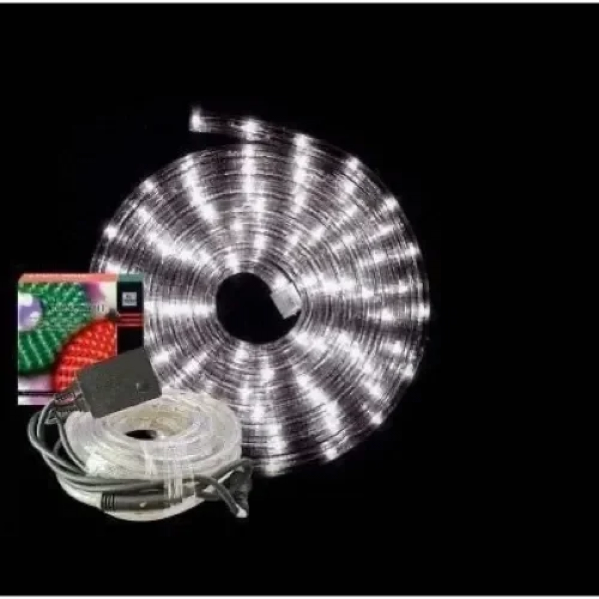 Χριστουγεννιάτικος Φωτοσωλήνας Λευκός LED 20m 81010 ΟΕΜ