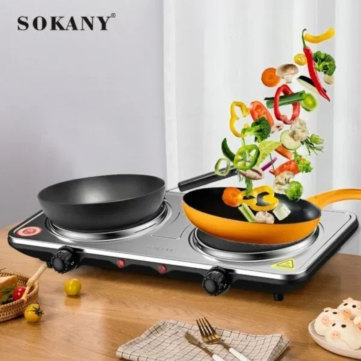 Sokany SK-5102 Επιτραπέζια Εστία Μαγειρικής