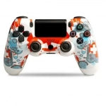 Ασύρματο Χειριστήριο Doubleshock 4 Bluetooth Για PS4 Gear Πολύχρωμο oem