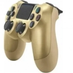 Double Motor Vibration 4 Ασύρματο Gamepad για PS4 Χρυσό