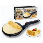 Sokany SK-5208 Κρεπιέρα 20cm Μαύρη 650W